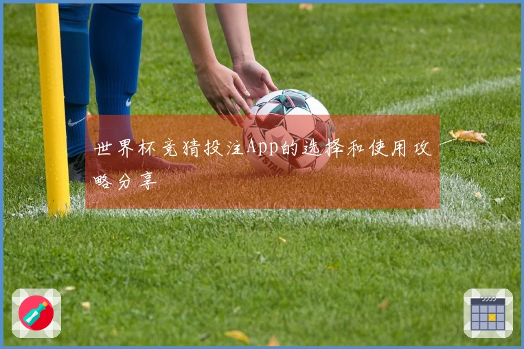 世界杯竞猜投注App的选择和使用攻略分享