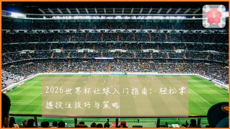 2026世界杯让球入门指南：轻松掌握投注技巧与策略
